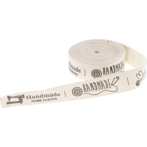 Handmade Home Sewing Cotton Fabric Ribbon Gift Wrapping Craft Decor DIY 5yd