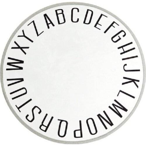 26 Letters Soft Hot Style Baby Crawling Mat Baby Room Decor Photo Props Rabbit Carpet Game Blanket Children Climbing Mat For Kid