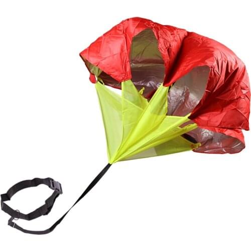 Factory wholesale high quality cheap soccer training resistance parachute football Strength running training umbrella