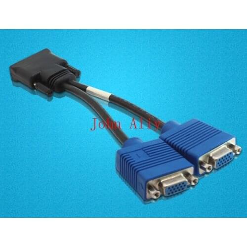 Wholesale DMS-59 Pin to Dual VGA Video Cable 59pin DVI TO 2VGA