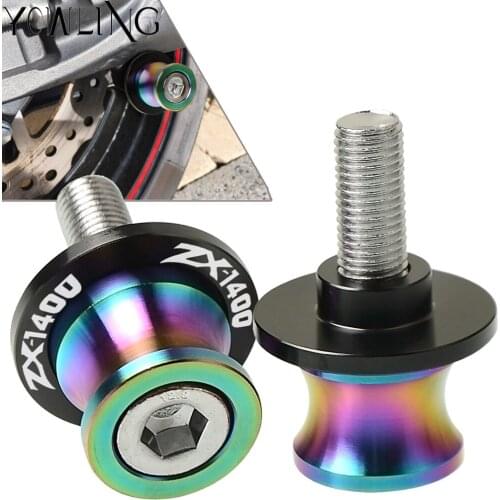 Swingarm Stand Screws Motorcycle Swing Arm Spools Sliders bobbins FOR Kawasaki ZX1400 2009 2010 2011 2012 2013 2014 2015 2016