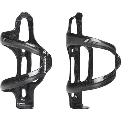 TOSEEK Carbon Fiber water bottle holder for bike Mountain Road Bike Bicycle bottle holder cage 70-73mm 3K glossy/matte red,black