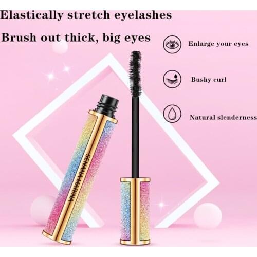 Starry Sky Eyelash Mascara Waterproof Full Professional Makeup Long Curling Thick Eyelash Extend Cosmetics Bright Starry T0559