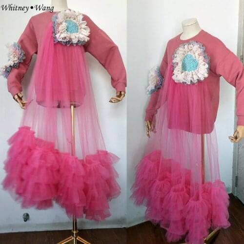 Женские длинные толстовки WHITNEY·WANG China At AliExpress