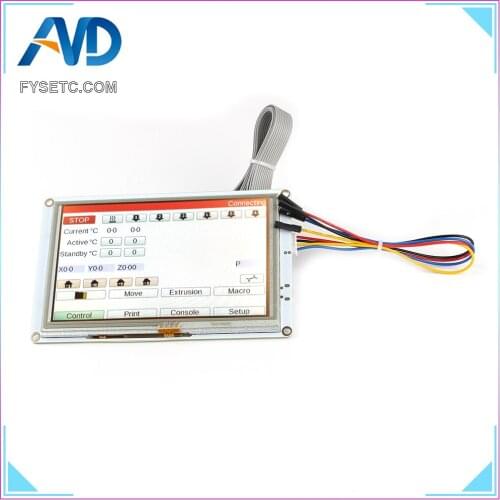 3D Printer Parts Clone 5'' 5 inch PanelDue 5i Integrated Paneldue Colour Touch Screen Controllers For DuetWifi Duet 2 Ethernet