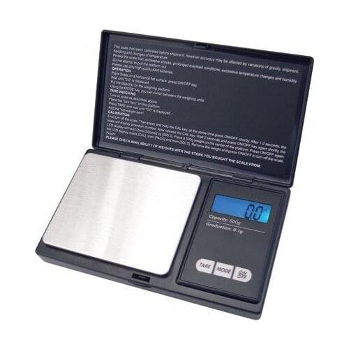 100pcs Mini LED Display Electronic 200g/0.01g Pocket Scales High Precision Digital Jewelry Scale Kitchen Weighing Balance