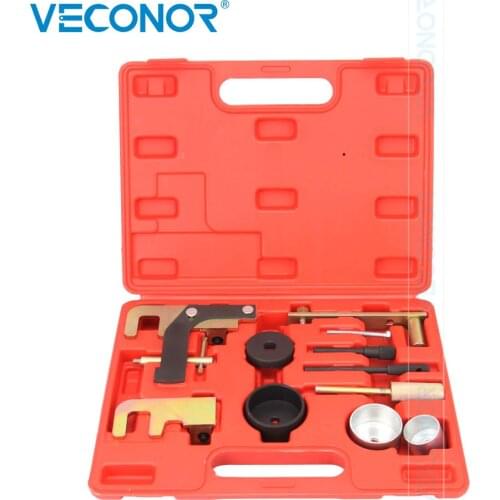 12Pcs Engine Timing Tool Set with Red Blow Molded Case for Renault Opel NISSAN