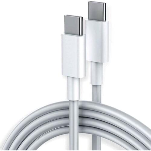 18W 3A USB C Lighting Cable for Samsung s10 S9 s11 Huawei P30 Xiaomi 1M 2M USB Type C to C Cable Fast Charging PD Cable Adapter