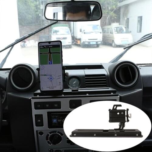 Car Mobile Phone Holder GPS Navigation Mobile Phone Holder Stand For Land Rover Defender 90 110 2008-2018 Car Accessories