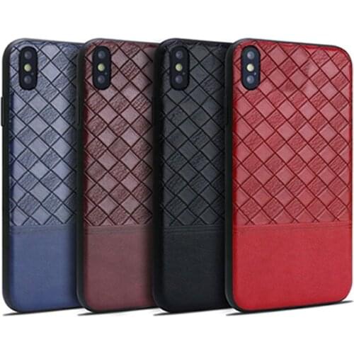 Sumgo For iPhone 8 Case For iPhone 7 Plus Luxury PC + TPU PU Leather Protective Back Cover Phone Case For iPhone X Back Cover