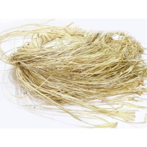 Natural Raffia Multi-Purpose Straw İp Ornament Banana Fiber 100 G