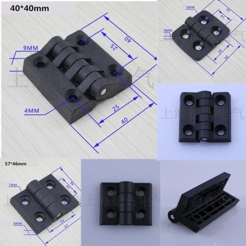 10pcs/lot Nylon hinges durable Mini Butterfly Door Hinges Cabinet Drawer Jewellery Box Decor Hinge For Furniture Hardware