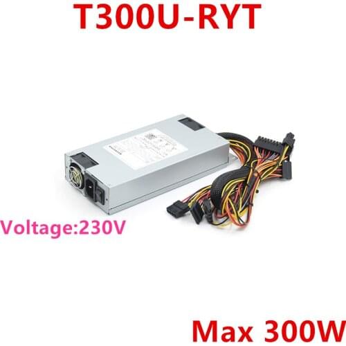 New Original PSU For Roeyuta EDGE -5V 1U Rated 200W Peak 300W Power Supply T300U-RYT