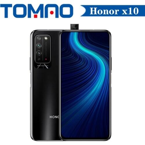 Honor X10 5G Cellphone 6GB 8GB RAM 64GB 128GB ROM 4300mAh 22.5W Super Charge Kirin 820 Octa Core 5G Chip 90Hz Full Screen OTA