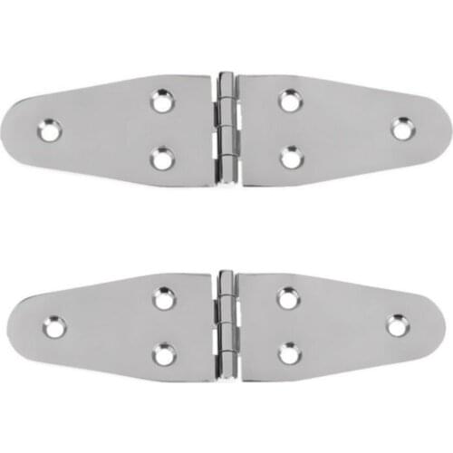 Stainless Steel Boat / Marine Hinge Stamped 5-1/2'' 2pcs