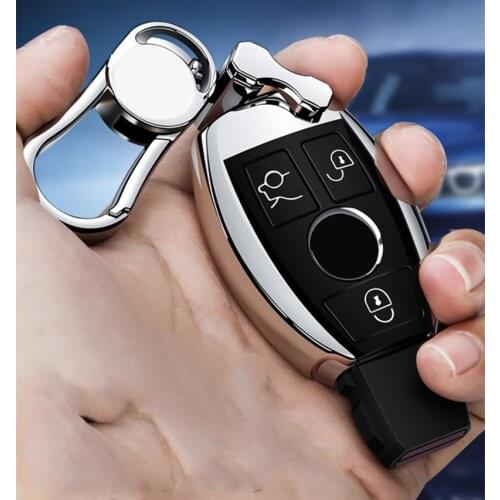 Remote Smart TPU Car Key Case For Benz W203 W210 W211 AMG C E S CLS CLK CLA SLK Key Bag Cover Holder