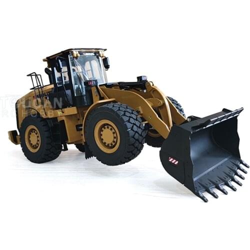 HUINA K966 KABOLITE 1/16 Hydraulic RC Loader RTR Model Assembled Painted Yellow Outdoor Toys for Boys