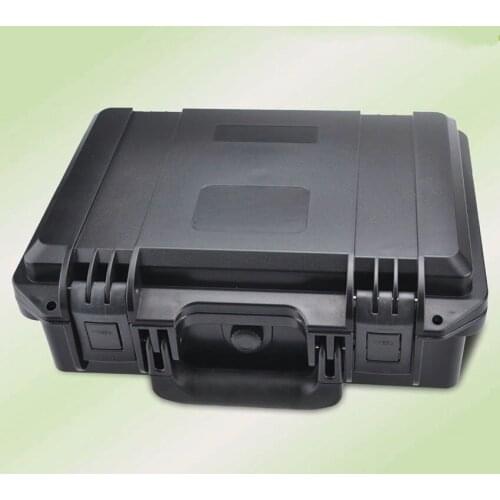 Internal 300*200*110mm high impact waterproof PP material suitcase with pick pluck foam