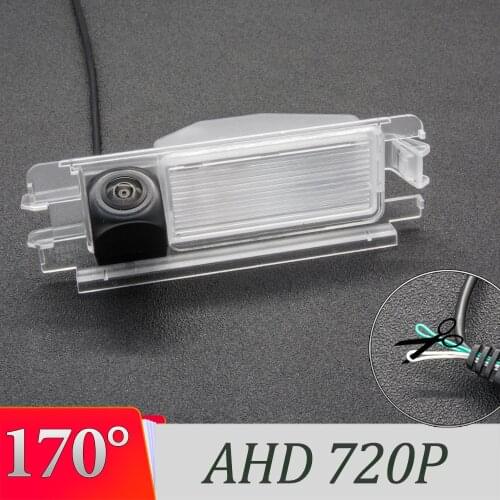 170 Degree AHD 1280*720P Vehicle Rear View Camera For Renault Symbol Logan Sandero/Sandero Stepway Clio II Car Reversing Monitor