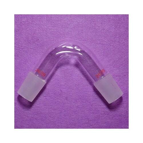 75 bend distillation adapter with 24/29 joint,lab glassware