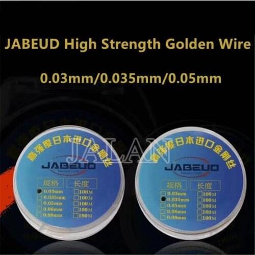 JABEUD 0.035/0.03mm Highly Strength Diamond Wire For Samsung Edge OLED LCD Screen Display Separate Glue Cleaning Wire Tool 100m
