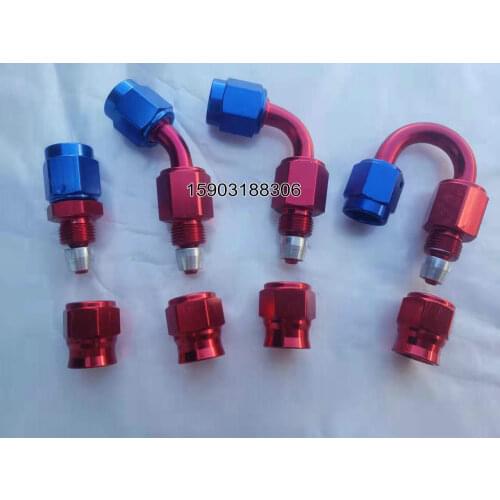 AN3 Performance Aluminum Straight PTFE Hose Ends Brake AN3 Fittings Adapter