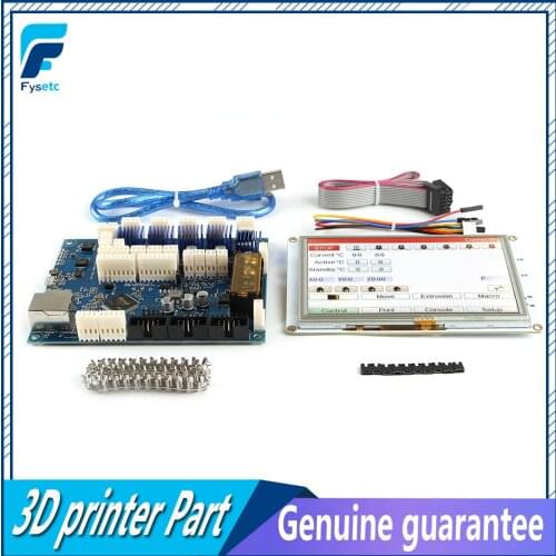 Clone Latest Version Duet 2 Maestro Advanced 32 Bit Electronics With 5'' 5 inch PanelDue 5i Integrated Colour Touch Screen