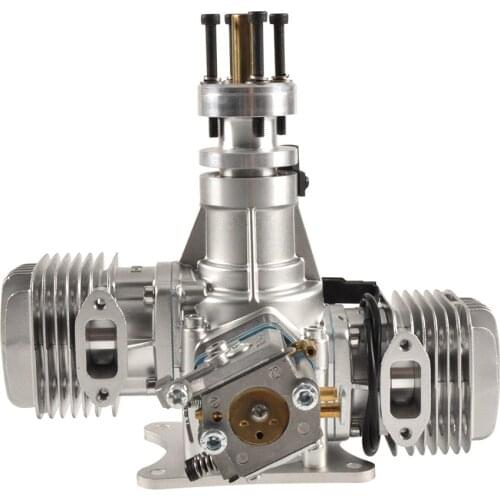 New DLE Engine DLE40 40CC Twin Gasoline w/ Electronic Ignition For Model Airplane
