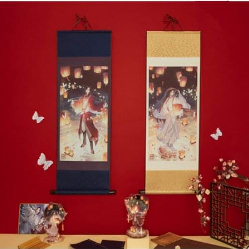 Tian Guan Ci Fu Hua Cheng Xie Lian BL Scrolls hang a picture mural poster official thoughtful cosplay limit Cos Gift