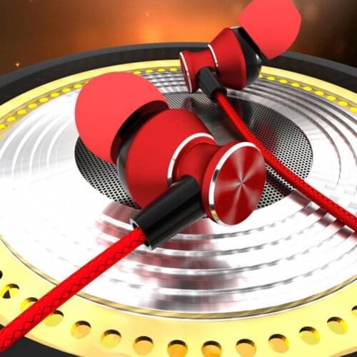 In-ear Earphone Universal 1.2m 3.5mm Wired Headphones Control Sport Headset for Mobile Phone