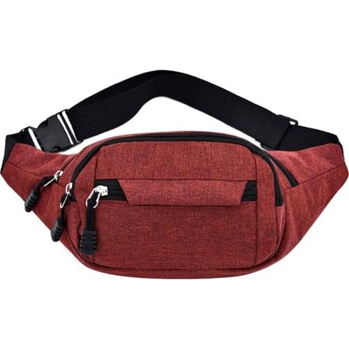 Waist Bags Women Oxfrod Fanny Pack Female Belt Bag Black Geometric Waist Packs Laser Chest Phone Pouch
