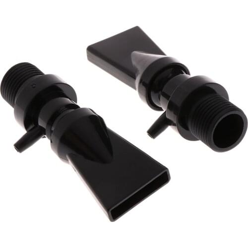 Drop Ship Aquarium Plastic Pump Duckbill Nozzle Water Outlet Return Pipe Plumbing Fitting