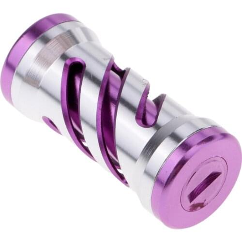 35mm Fishing Reel Handle Knob with Supplied Screw Nut, Purple