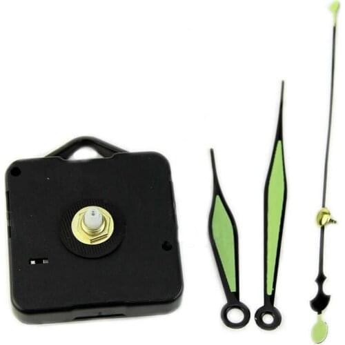 Needle Hand DIY Quartz Clock Spindle Movement Mechanism Repair Parts Silent Kit
