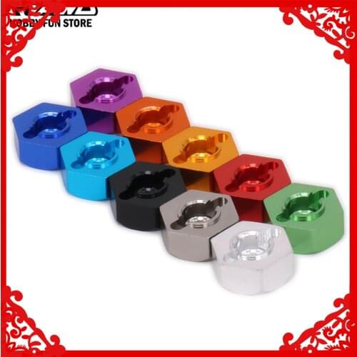 RCAWD Wheel Hex Hub Adapter For Rc Car 1/12 Wltoys L959 L969 L979 L202 L212 L222 K959 Diameter 12mm Thickness 5mm