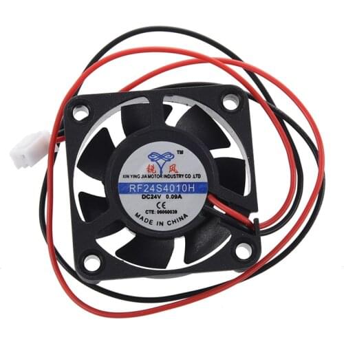 SODIAL(R) DC 24V 40 x 40 x 10mm 4010 7 Blade Brushless Cooling Fan