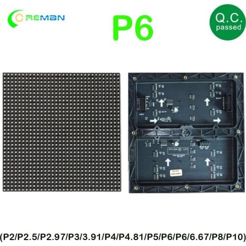 SMD3528 P6 led module price rgb led matrix full color 192X192mm SMD3528 P6 led module price rgb led matrix