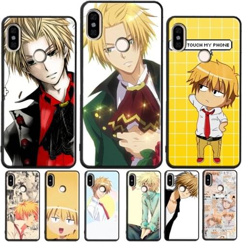 Takumi Usui Kaichou Wa Maid-Sama Case For Xiaomi Redmi 9 9A 9C 7A 8A 9T Back Cover For Redmi Note 10 Pro 7 8 9 Pro 8T 9S