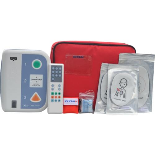 XFT-120C+ AED Trainer Cardiopulmonary Resuscitation Training Defibrillator Equipment For First Aid In Italian & English+2pcs CPR