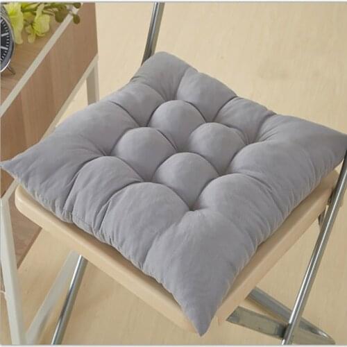 Solid square microsand chair cushion square floor cushion