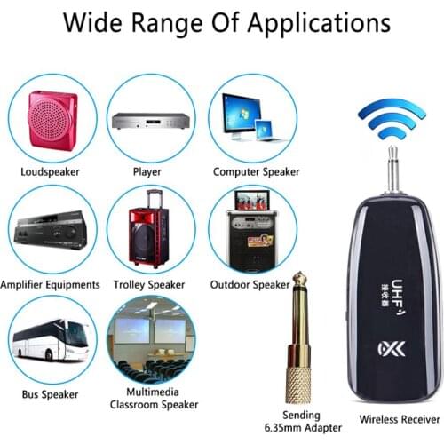 UHF Universal Wireless Headset Audio 2.4G Headset Microphone Bluetooth Power Amplifier