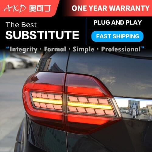 Car Tail Lights Parts For Ford Everest 2016-2020 Endeavour Taillights Rear Lamp LED Signal Reversing Parking FACELIFT