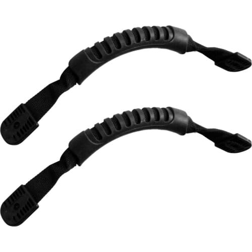 1 Pair Durable Marine Kayak Canoe Boat Rubber Carry Transport Handle Side Mount for Flatable Fishing Boat Replacement Accessory