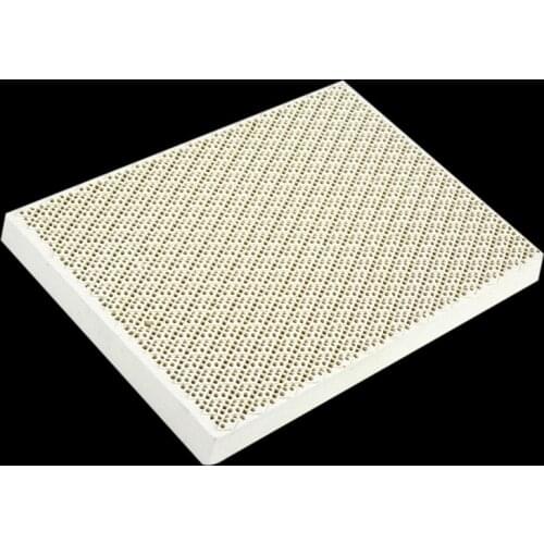 1PC Ceramic Soldering Board Tool Honeycomb Solder Heating Paint Printing Block Plate Jewellers Heat Proof Board 135*95*13mm