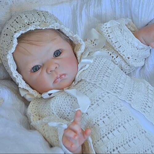 18 Inches Reborn baby Dimitri DIY Doll Kit Soft Vinyl Unfinished Doll Parts