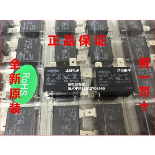 2pcs/lot New and original Automotive Relays 891WP-1A-C 12VDC