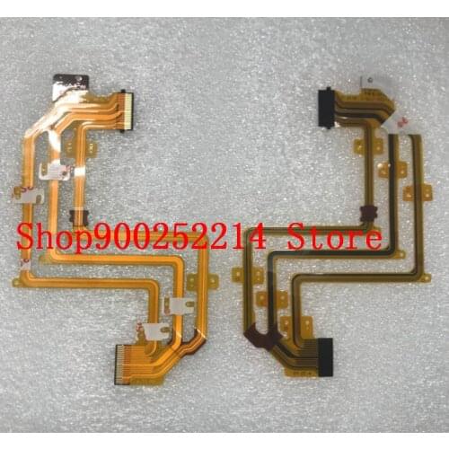 2PCS LCD hinge rotate shaft Flex Cable for Sony DCR-SR32 SR33 SR42 SR52 SR62 SR72 SR82 SR190 SR200 SR290 SR300 Video Camera
