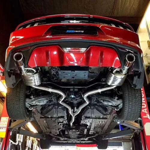 2021 Suitable For Ford 15-20 Mustang Refitted Pipe Four Out of the Middle and Tail Vae Exhaust Super Run，Deep Sound