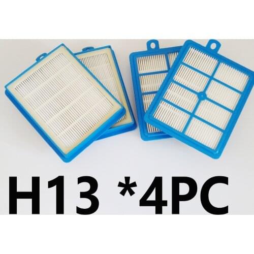 4-PACK HEPA S-Filter for Vacuum Cleaner Philips FC8921 - FC8925 FC9720 - FC9725 FC8941 - FC8957 FC9300 - FC9319 FC8760 - FC8769