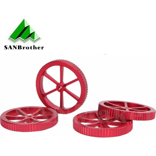 4PCS Hotbed Leveling Nut Heated Bed Spring Adjustment Nut 3D Printer Parts For Ender-3 Ender-5 CR-10 CR10S PRO Heatbed